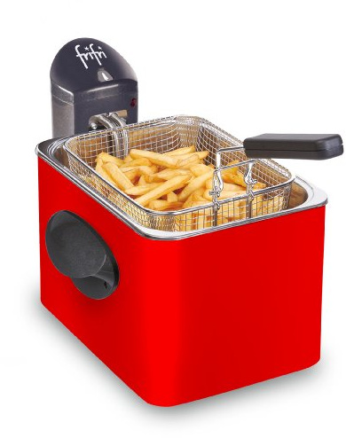 Frifri 1905R - Freidora (3,5L, 1 kg, Solo, Rojo, 3200W, 280 x 350 x 270 mm)