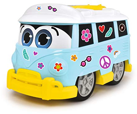 Dickie - ABC Sunny Surfer - Van Combi - 25cm - Formes Arrondies - Dès 12 Mois - 204114001