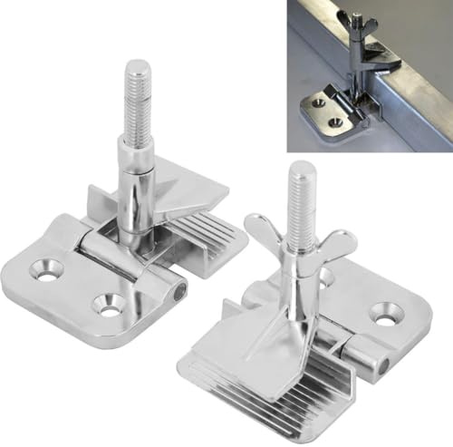 Pinces de Sérigraphie, 2 Pinces de Charnière Papillon en Métal Fixant Fermement Le Mandrin de Verrouillage de Pochoir de Sérigraphie, pour La Fixation Du Cadre de L’Écran