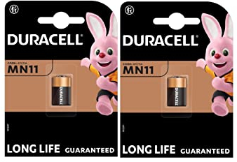 2 x Duracell MN11 A11 11A (2 Blister a 1 Batterie) 2 Batterien