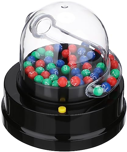 STOBOK 1 Set Elektrische Lotterie-Maschine Party Mini Lotto Spiele Maschine Jackpot Maschine Creative Party Supplies Party Dekoration