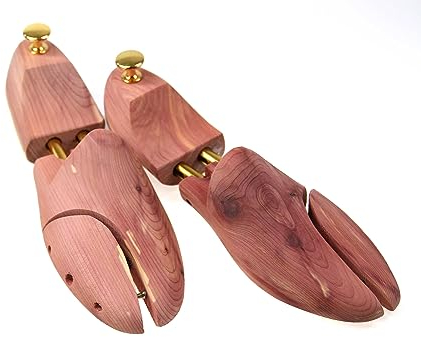 JS Homewares Mens Premium Cedarwood Shoe Trees UK Sizes 6-13 (7 UK)