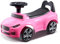 VEVOR Rutschauto, 66 x 29 x 36 cm Rutscher Kinderfahrzeug für Kleinkinder von 1 bis 3 Jahren, Kinderauto mit Musiklenkrad, Hupe und Stauraum unter dem Sitz, Lauflernhilfe zum Sitzen und Stehen Pink
