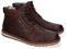 shoes&blues.es 87363 Botin Casual Plano de Hombre, Comodo, Diseno Moderno, Detalle de Costuras Cierre de Cordones y Cremallera. Marron Talla 42
