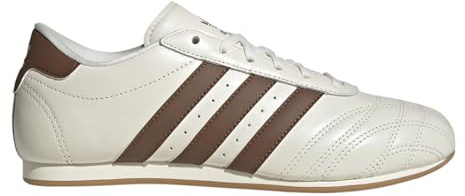 adidas Womens Taekwondo Striped Slip On Sneakers Shoes Casual - Off White - Size 6 M