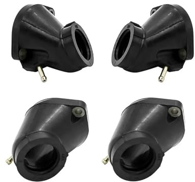 Colector de admisión de carburador de 4 piezas, tubo de escape de carburador adecuado for 1300 1996-2001 XVZ1300 XVZ1300 96-01 Accessoires
