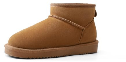 DREAM PAIRS Women's Winter Boots - Classic Comfort,Size 8.5,Chestnut,SDSB25033W