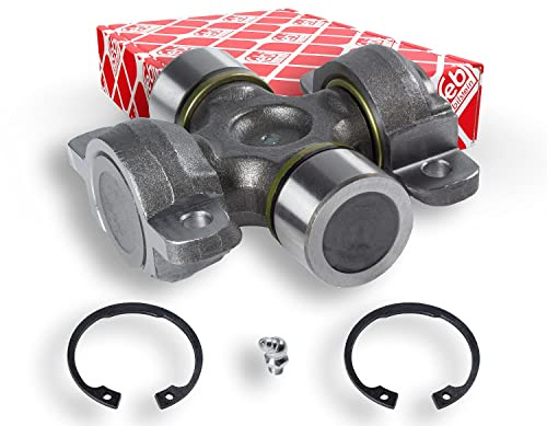 febi bilstein 09921 Kreuzgelenk für Gelenkwelle, mit Schmiernippel, 1 Stück