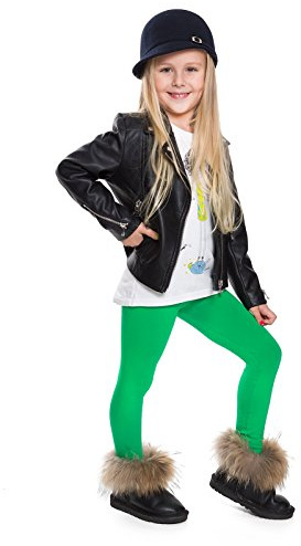 hi! mom vinter barn leggings full längd bomull barnbyxor termiskt material tjocka vinter barn leggings varma andningsbara barnbyxor vardag barn flickor leggings alla åldrar barn 28, gRÖN, 2-3 År