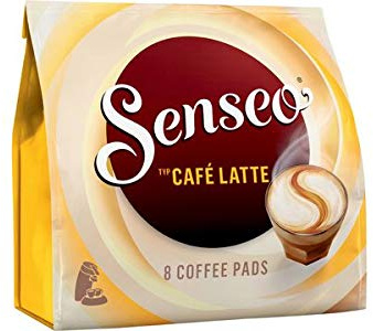 Senseo Kaffeepads´ Cafe Latte ´, Her Preserved 1 Pack with 8 Pods in That