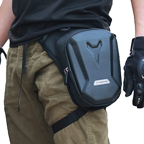 RZAHUAHU Motorcykel midjeväska droppe ben väskor män kvinnor cykling taktisk lår midjeväska telefon förvaring höft väska motorcykel tillbehör kit finns som skolväska, klassiska modeller,