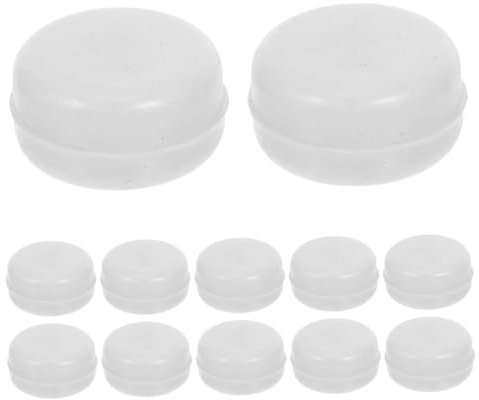 CIYODO 100pezzi Sonagli per Ragazzo Ragazza Ragazza in Plastica Inserti Sonori Accessori Fai da Te per Giocattoli Vibranti Parti di Ricambio per Scatole di Sonaglio Inserti per Squittii
