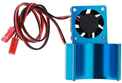 1/10 Scale RC Heat Sink Model 540/550 Brushed Motor 3650/3660 Brushless Motor Heatsinks Cooling Vehicles Spare Parts(Blue)