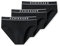 Schiesser Herren 3 PACK Slips Bio Baumwolle Multipack - 95/5 Organic, schwarz_179570, 5/ M