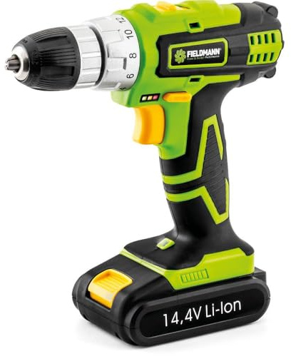 Fieldmann 14,4 V Li-Ion/1500 mAh - Taladro inalámbrico