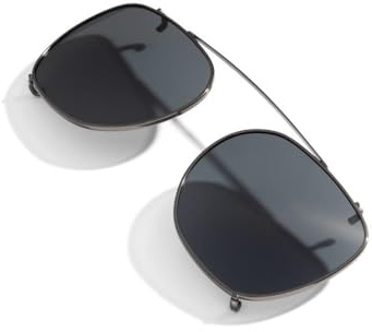 HYPREADER Occhiali da sole Clip-On polarizzati – 100% protezione UV400 – clip da sole super leggera adatta per occhiali modello ORION