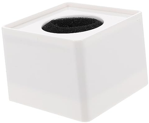 TOYANDONA 4pcs Professional Desk Mount Microphone Stand White Arm Clamp Square Logo Flag