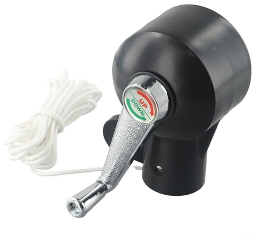 Manivelle de parasol de terrasse, poignées rotatives robustes de 43 mm, accessoires de parasol de terrasse, pièce de rechange pour parasol d'extérieur