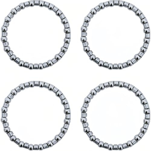 OQKAHIV Kugellager, 4 Stück Rennradlager, Fahrradzubehör, Fahrradkurbellager, Käfig Lenkkugellager Stahl Ball Retainer für Normale Fahrräder, Mountainbikes usw.