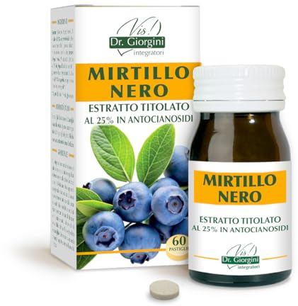 MIRTILLO NERO ESTRATTO TITOLATO pastiglie - 30 g