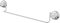 Compactor BESTLOCK Bath Handtuchhalter - Chrom, 60,6x6,5x9(h) cm, rostfrei und wasserdicht, einfache Installation ohne Bohren, repositionierbar, inkl. Saugnapf