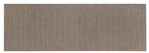 andiamo Teppich Läufer Soft - Küchenläufer Küchenteppich waschbar rutschfest aus PVC Läufer Flur 50 x 150 cm Dunkelbeige