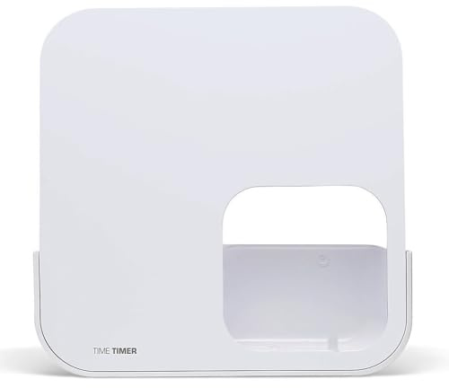 TIME TIMER Trockenes Whiteboard-Zubehör, Kleiner Schreibtisch-Magnetischer Whiteboard für Visuelle MOD-Timer, Aufgabenlisten, Klassenzimmer und Büro-Erinnerungen, Visuelle Zeiten