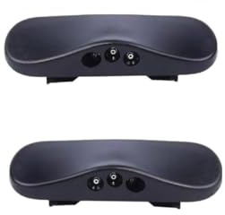 2 Ugelli Lavavetri Riscaldati Spruzzatore per Parabrezza Anteriore Ugello Lavavetri Sinistro E Destro Compatibile con Audi A3 A4 A5 A6 A7 A8 Q3 Q5 Q7 TT 4GD955987 4GD955988