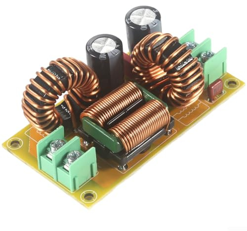 Filtro DC LC per soppressione EMI, filtro di interferenza elettromagnetico per audio e automotive, gamma di frequenza fino a 400 Hz, vari amperaggi (20 A)