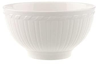 Villeroy und Boch Cellini Schale, Premium Porzellan, Weiß