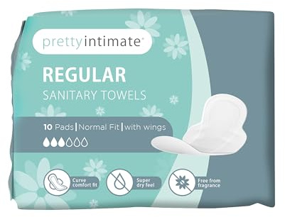 Pretty Intimate Regular 10 Sanitary Towels