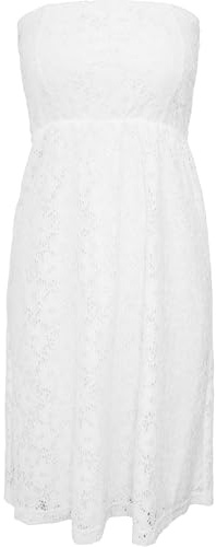 Urban Classics Ladies Damklänning, finns i många olika färger, storlekar XS till 5XL, Vit, S