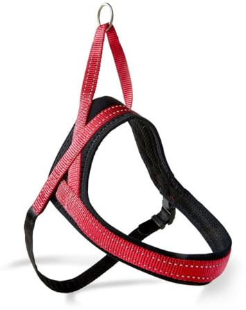 Hundegeschirr Soft & Safe reflektierend, Gr.0: 35-45cm cayenne/schwarz