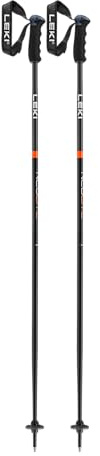 Leki Neolite Airfoil - Bastones de esquí de Color Negro, Antracita, Neonorange, 115 cm