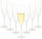 VIDETOL 32 Stück Sektgläser Plastik, 180ml Plastik Sektgläser, Mehrweg Champagner Gläser, Transparent Champagnergläser, Sektgläser Kunststoff für Party, Geburtstag, Hochzeit
