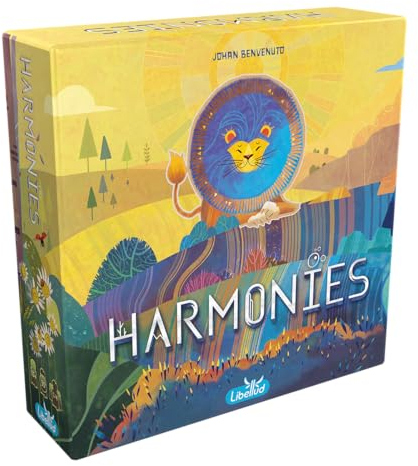 Libellud, Harmonies, Familienspiel, Legespiel, 1-4 Spieler, Ab 10+ Jahren, 30 Minuten, Deutsch