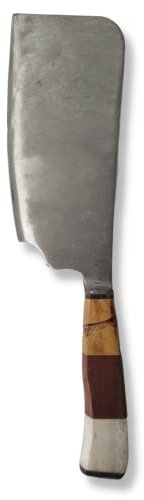 Hacha de Cocina Hachuela De Campo Artesanal Argentina Mango hecho a mano (Cinco)