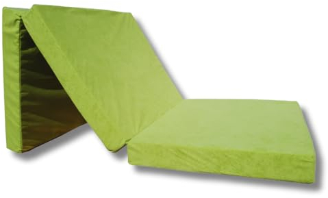 Natalia Spzoo Faltmatratze 195 x 65 x 10 cm – Klappmatratze mit Schaumstoffkern & abnehmbarem Bezug