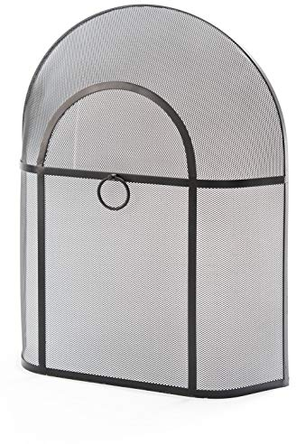 Crannog Heavy Duty Fire Guard For Fireplace, Open Fire, Log Burner. Safe Spark Screen Fireguard Cover, Safety Barrier Guards From Fires