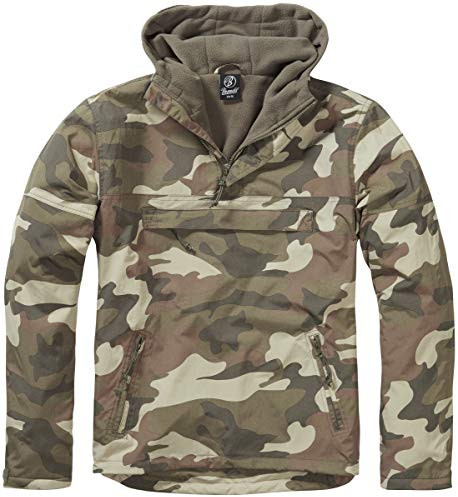 Brandit Windbreaker, Farbe: light woodland, Größe: 3XL