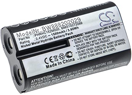 vhbw Akku Ersatz für Philips PHRHC152M000, 996510072099 für Babyphone Babytalker (1500mAh, 2,4V, NiMH)