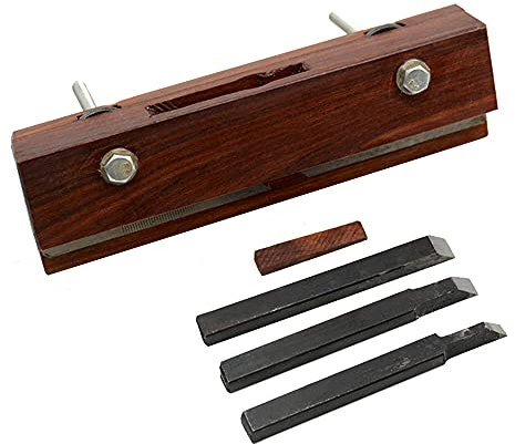 Garlopas Cepilladora manual de madera Plano de madera ranurado de ranura de Cepilladora Perfecto para carpintería recorte cepillado de madera suavizado de superficies