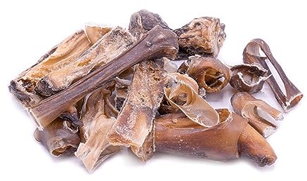 Ochsenziemer 12 cm – 500 g ca. 18 STK. – Natürlicher Kausnack für Hunde – 100 % Rind – Zahnpflege & Beschäftigung – Getrocknetes Kauprodukt – Ohne Zusatzstoffe