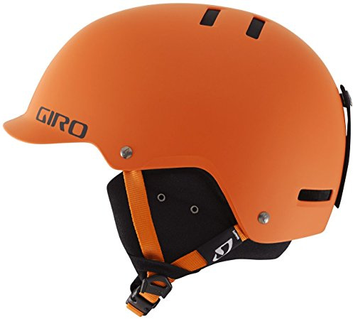 Giro Surface S Ski Helmet - Snowboard Helmet for Men, Women & Youth - Matte Ano Orange Small