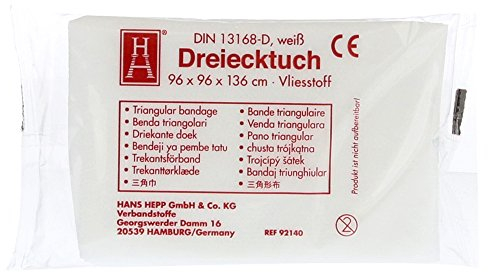DREIECKTUCH DIN 13168-D f.Verbandkasten