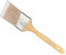 Cutting Edge Premium Quality SRT Synthetic Filament Paint Brush - 2.5 Angled - Wooden Ergonomic Grip Beavertail Handle - Suitable for All Paints, No Breaking-In Required (2.5 / 63mm Angled)