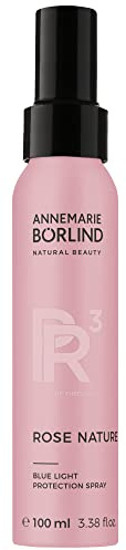 ANNEMARIE BÖRLIND Rose Nature System Blue Light Protection Spray (3.38 Fl Oz) - Reduces the effects of Blue Light, Protects against stress reactions of the skin, Vegan