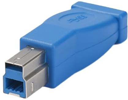 NVOQILIN Adaptador USB B macho 3.0 a conectores hembra tipo C para impresoras y discos duros que garantiza una transferencia rápida de datos y adaptador de transferencia de datos de velocidad de carga