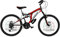 BICICLETTE CANELLINI Kinderfahrrad Full SUSPENSION 24 Colorado – Räder 24 Zoll (Schwarz/Rot)