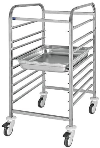 Chariot Pour Bacs GN, 9X GN 1/1 H 65 mm - Mastro